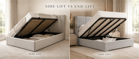 Side-Lift vs End-Lift Ottoman Beds: Which Opening Suits Your Bedroom?